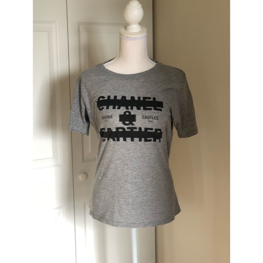 Gray Crooks & Castles shirt. Size S